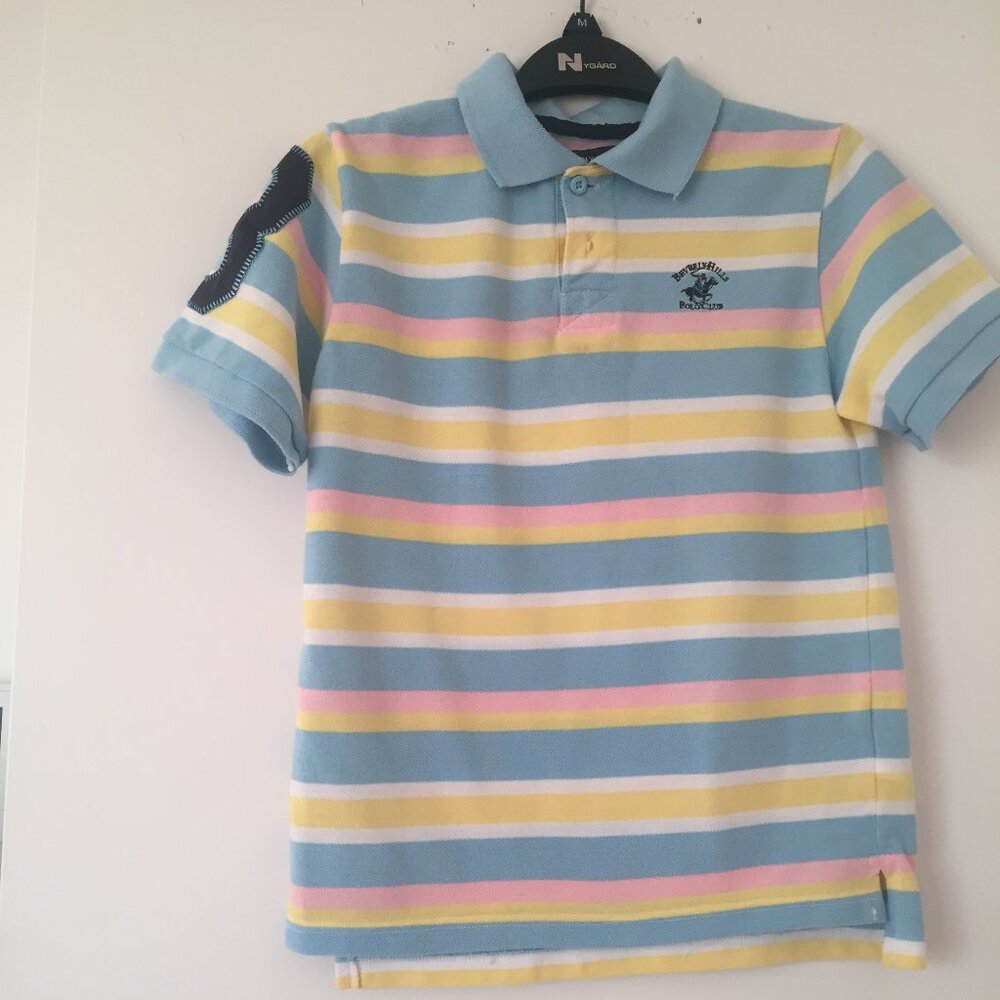 BEVERLY HILLS POLO CLUB, KIDS T-SHIRT, SZ. 8-10